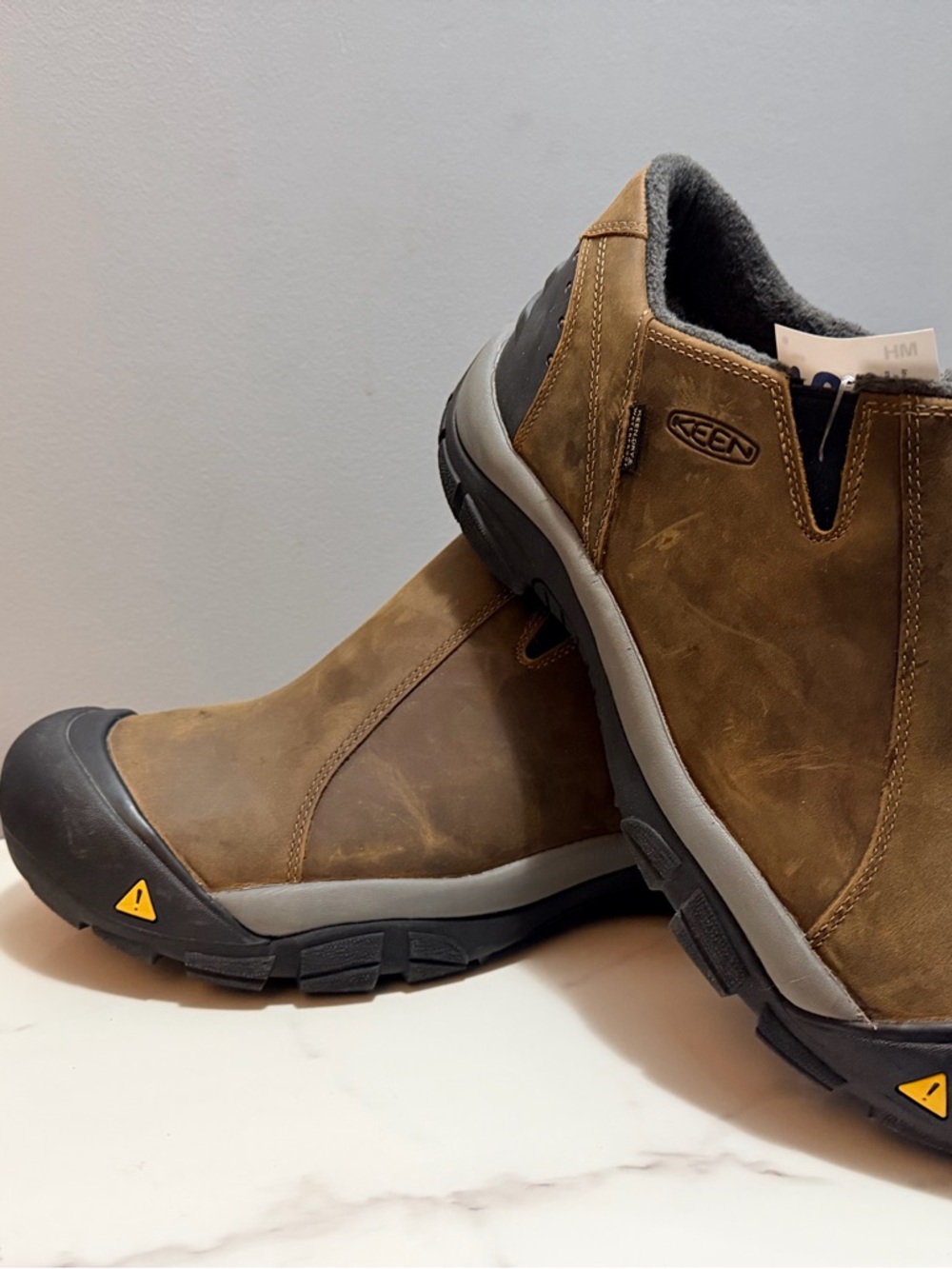 KEEN Men’s Brown 12 targhee 3 Slip-On Work Shoe NEW